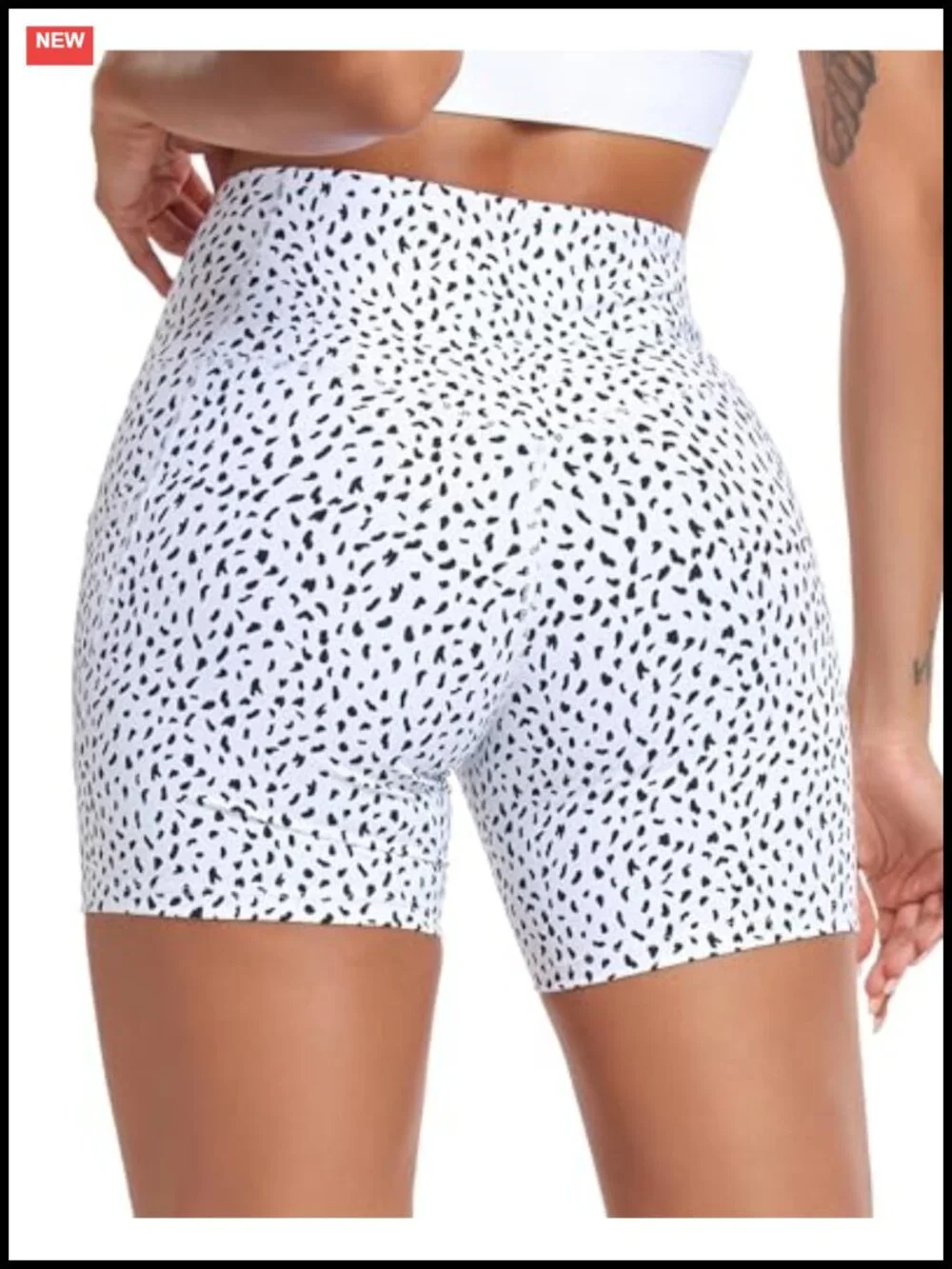High Waisted Biker Shorts with Pockets for Women Athletic Yoga Gym Running